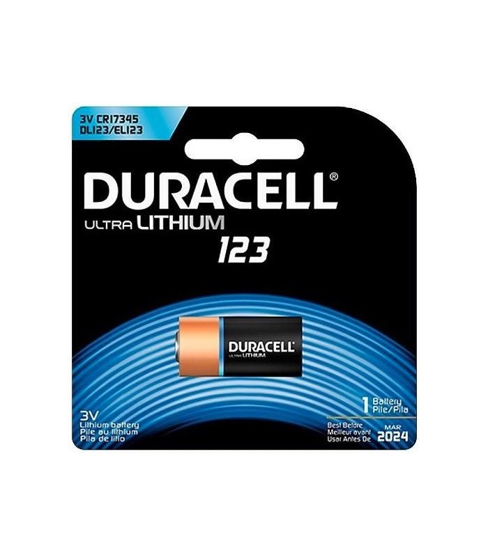 Pila 123 Ultra Lithium Duracell