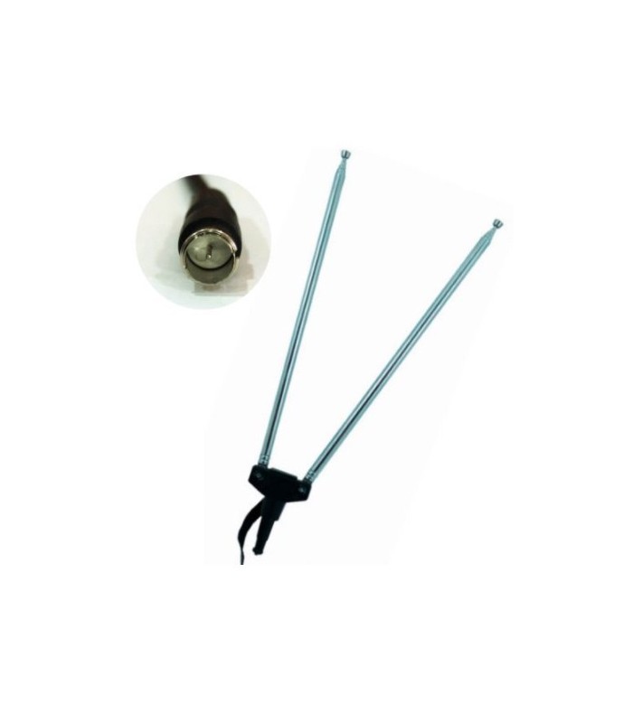Antena TV de vara cable coaxial
