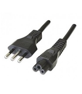 Cable poder tipo trebol alimentacion