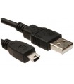 Cable mini USB 5p 1 Metro