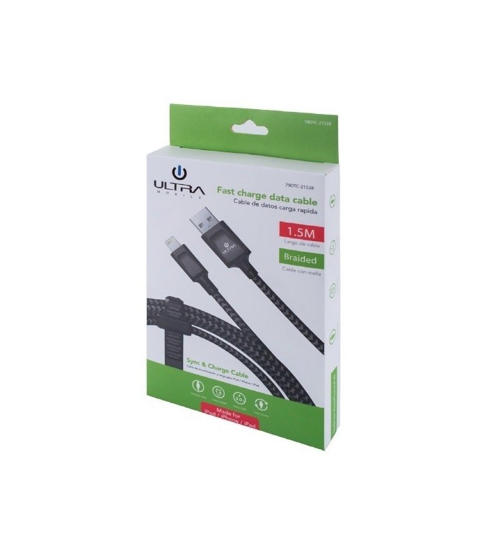 Cable Iphone Lightning 1,5m. Ultra