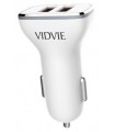 Cargador USB  automovil iPhone Vidvie