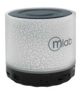 Parlante Bluetooth Mlab color blanco
