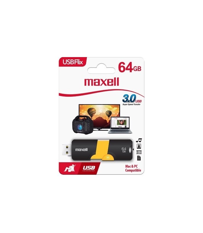 Pendrive de 64Gb. Maxell