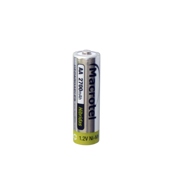 2 Pilas AAA recargable Macrotel 1000mAh