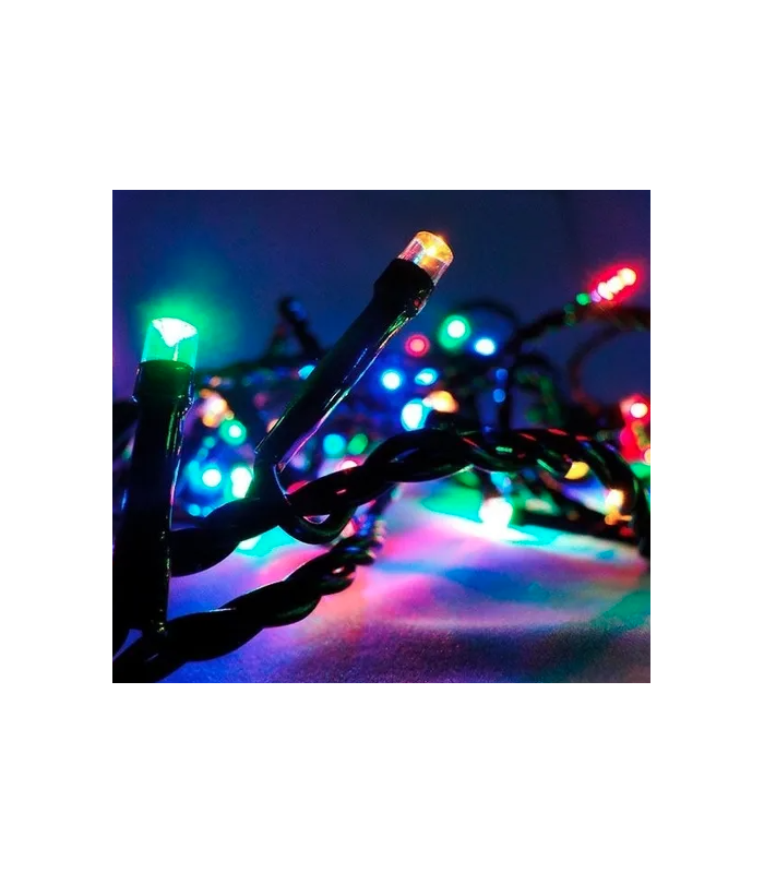 Luces de navidad colores 2024