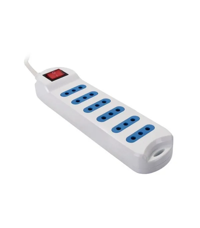 Alargador 5 tomas de 3 metros con Interruptor